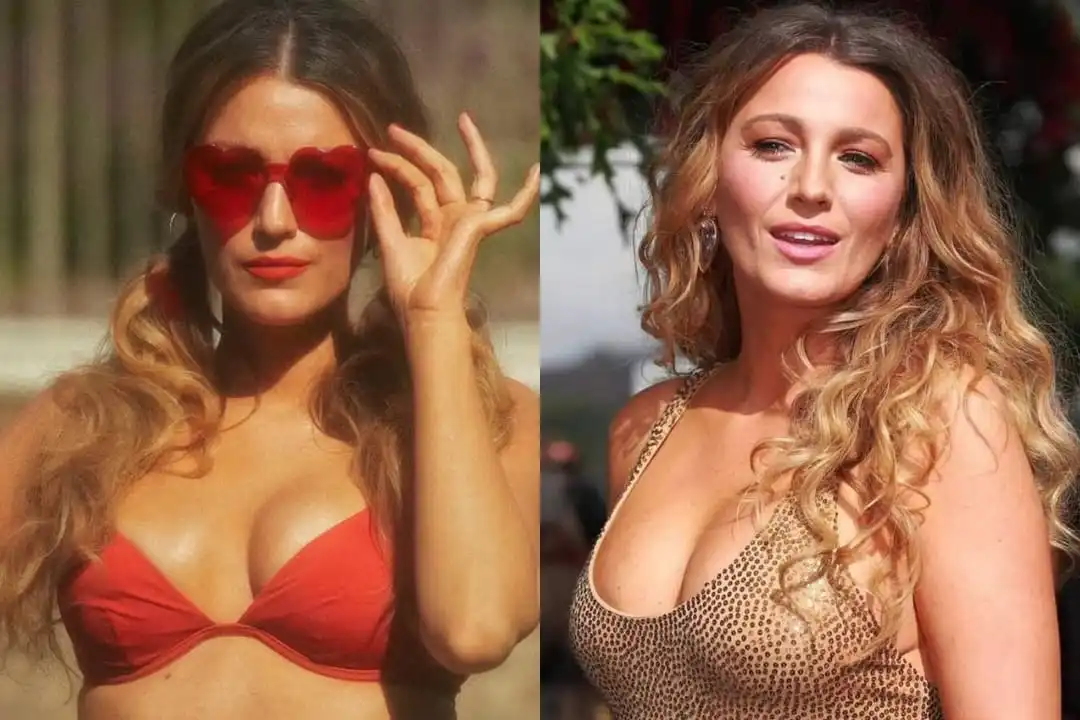 Blake Lively breast augmentation before after